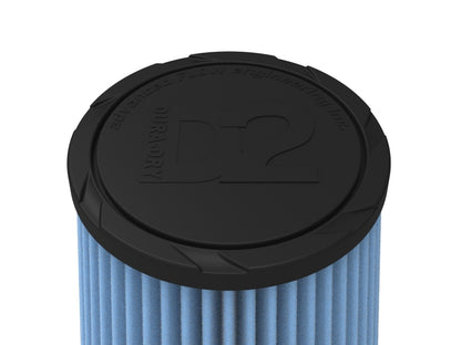aFe POWER Universal Clamp-On Air Filter w/ D2 Dura-Dry Media - 4.5in F x 7in B x 4.75in T x 7in H
