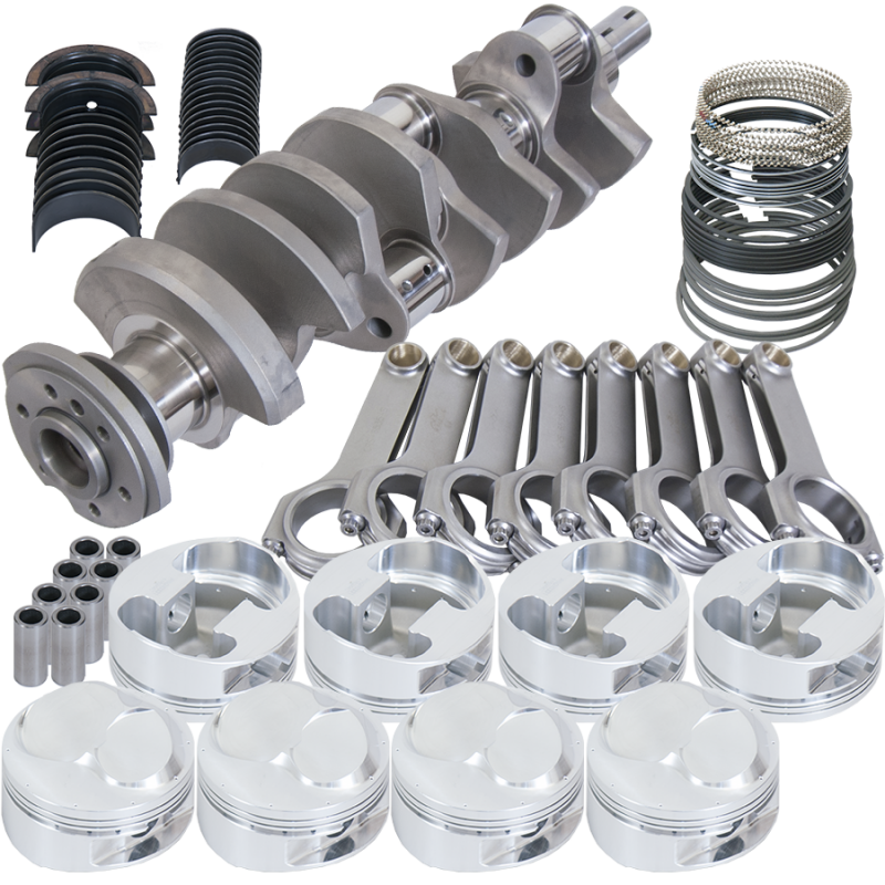 Eagle Chevy 502 4.250in Counterweight Crank 6.535in H-Beam 46cc 4.625in Pistons Rotating Assembly