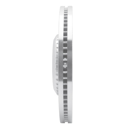 R1 Concepts R1 20-25 Jaguar E-Pace Front Right Drilled & Slotted Silver Brake Rotor