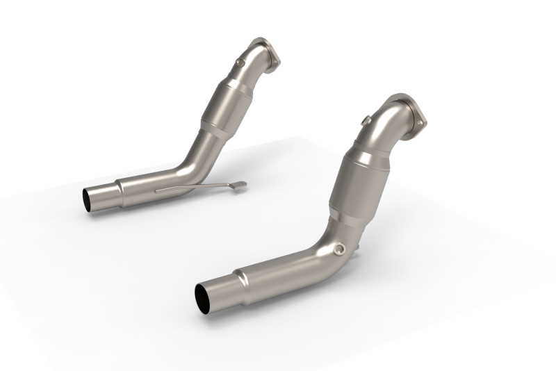 Kooks Headers Kooks 20-24 Ford Exployer ST/Aviator 3in x 2-1/2in Stainless Steel GREEN Catted Downpipes