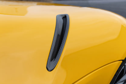 Dinan 20-26 Toyota GR Supra (A90/A91) Carbon Fiber Side Hood Vent Covers - Set