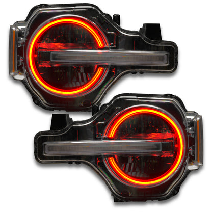 ORACLE Lighting Oracle 2021 Ford Bronco DRL Upgrade w/ Halo Kit - ColorSHIFT w/ BC1 Controller