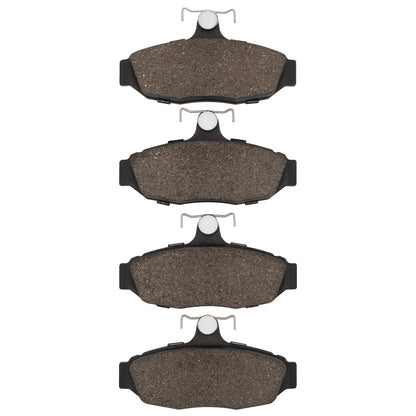 DFC 86-93 Ford Mustang Rear 5000 Advanced Semi Metallic Brake Pads