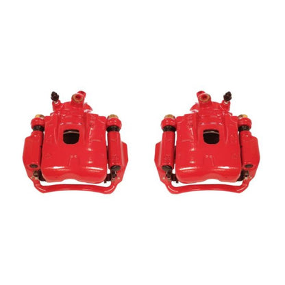 PowerStop Power Stop 95-04 Toyota Tacoma Front Red Calipers w/Brackets - Pair