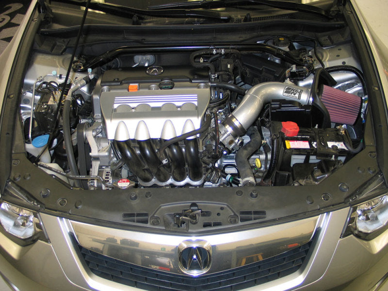 K&N Engineering K&N 09 Acura TSX 2.4L Silver Typhoon Intake