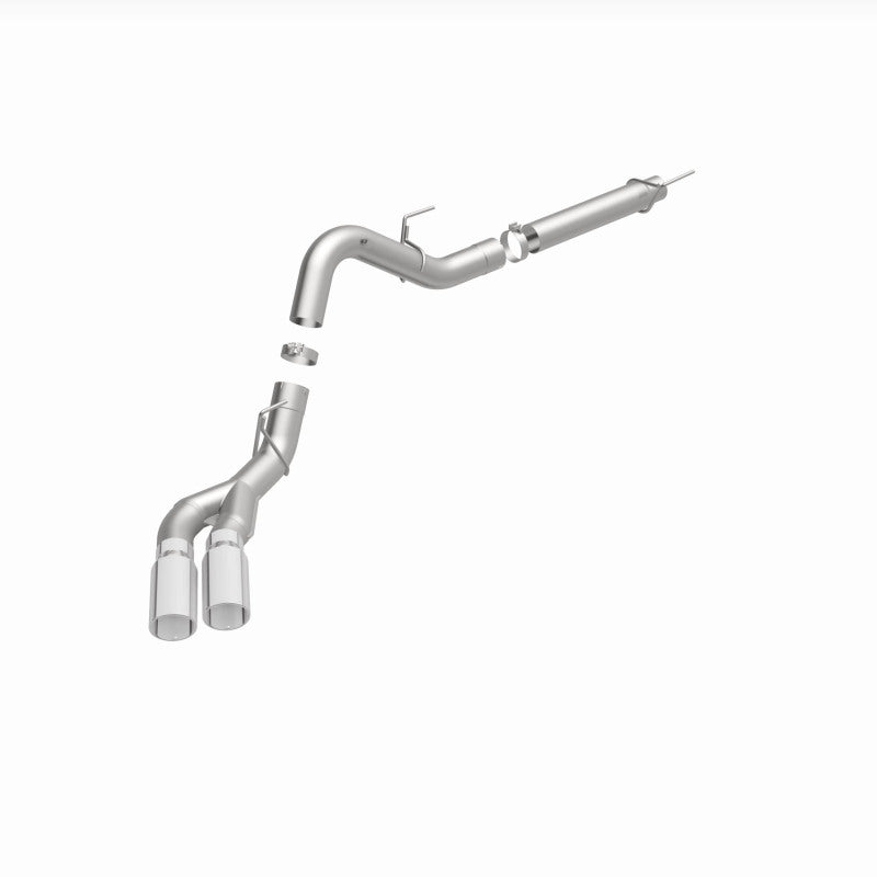 MagnaFlow CatBack 2018 Ford F-150 V6-3.0L Dual Exit Polished Stainless Exhaust - MF Series