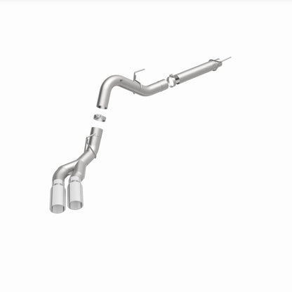 MagnaFlow CatBack 2018 Ford F-150 V6-3.0L Dual Exit Polished Stainless Exhaust - MF Series