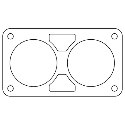 Cometic Gasket Cometic Chrysler Gen 3 6.1L 80mm Throttle Body Gasket .020in Fiber
