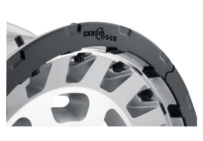 ICON Hammer Pro 17x8.5 / 5x5 / -6mm / 4.5in BS - Silver Machined
