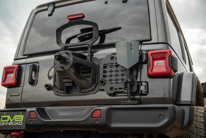 DV8 Offroad 2018-2025 Jeep Wrangler JL Tailgate Reinforcement Molle Panel
