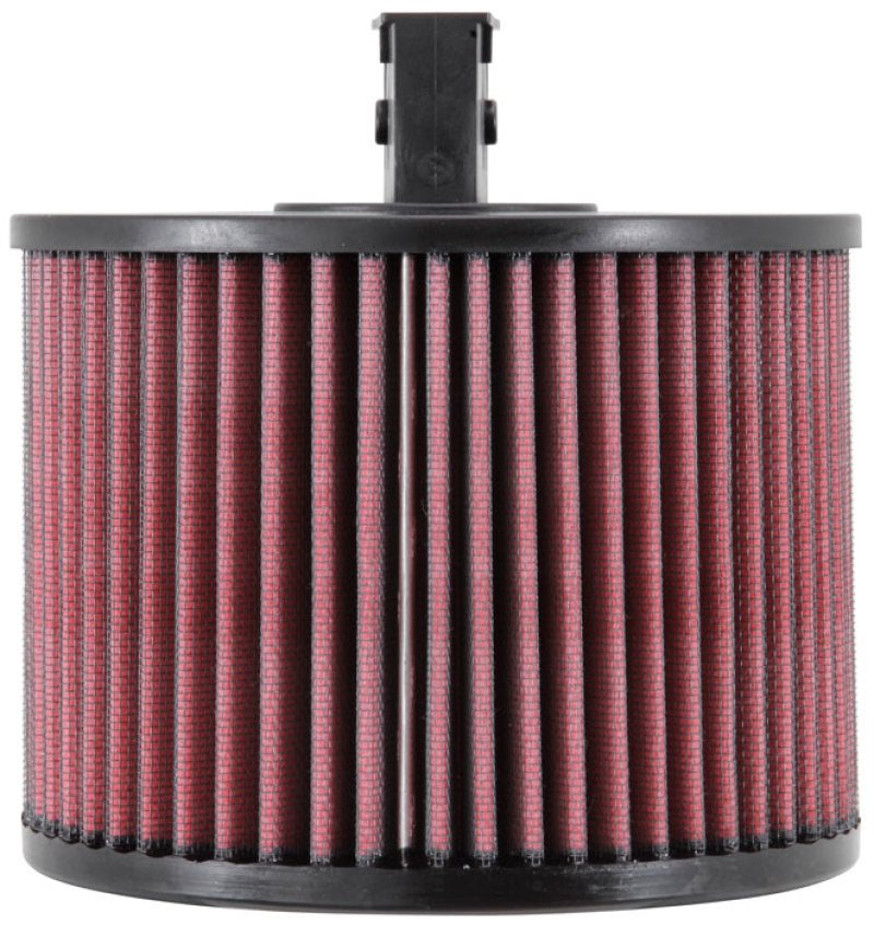 K&N Engineering K&N washable, reusable High-Flow Air Filter.