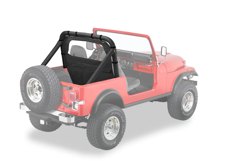 Bestop Jeep 80-83 Cj5 / 80-86 Cj7 / 87-95 Wrangler YJ Windjammer (Black Crush)