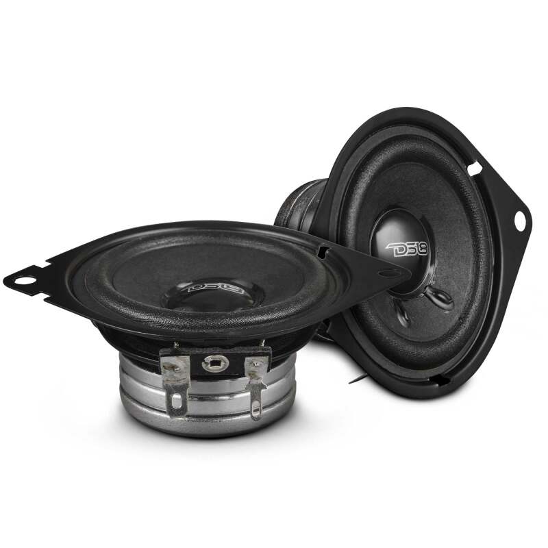 DS18 2.5in 60 Watts RMS 4 ohm Neodymium Full Range OEM Dashboard Loudspeakers