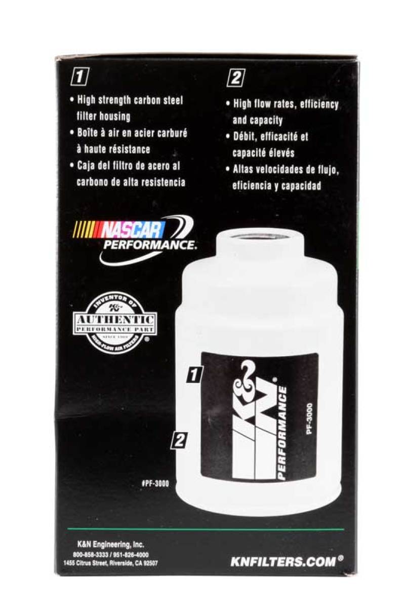 K&N Engineering K&N Cellulose Media Fuel Filter 3.5in OD x 6.281in L