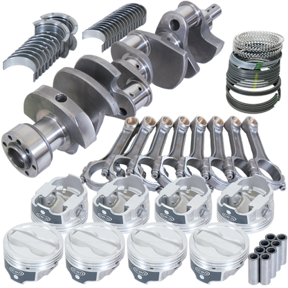 Eagle Chevy LT1350 1Pc 3.750in Crank 6.000in I-Beam Rods -18cc 4.030in Pistons Rotating Assembly
