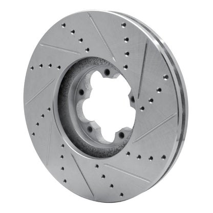R1 Concepts R1 14-19 Ford Transit (Mexico) Front Left Drilled & Slotted Silver Brake Rotor