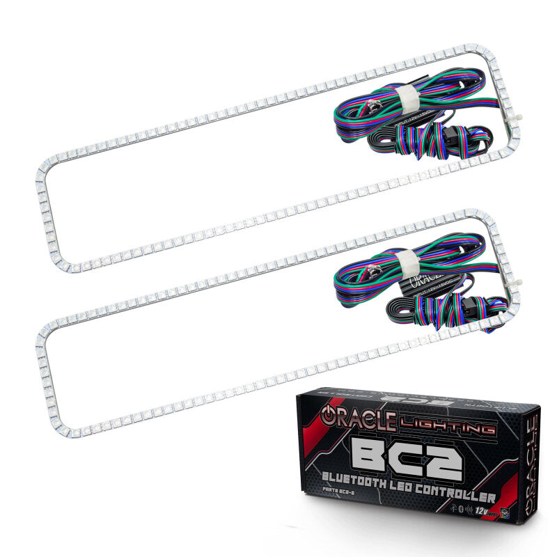 ORACLE Lighting Oracle Chevrolet Suburban 92-99 Halo Kit - ColorSHIFT w/ BC1 Controller