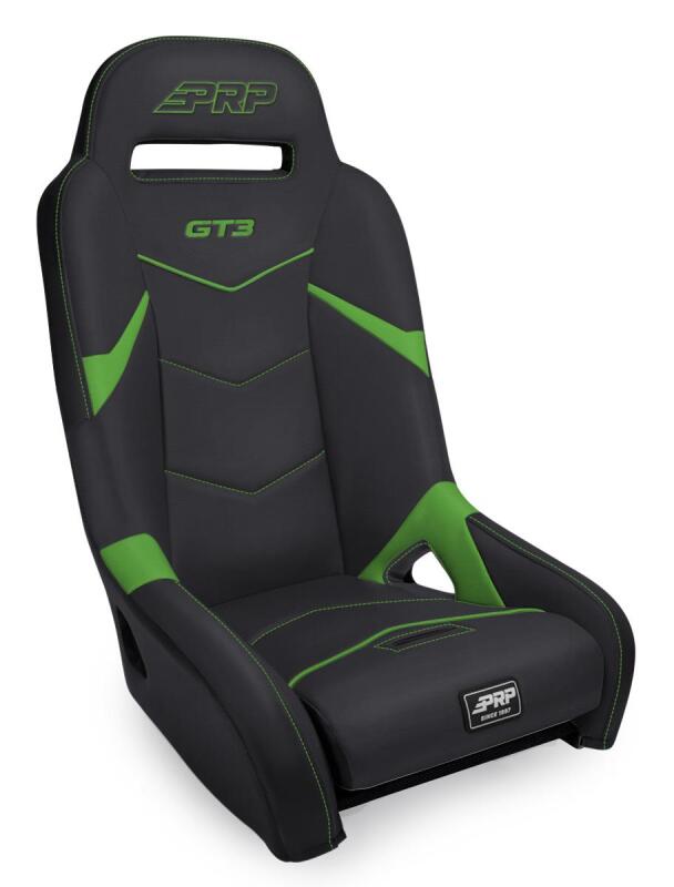 PRP Seats PRP GT3 Suspension Seat - Black/Green