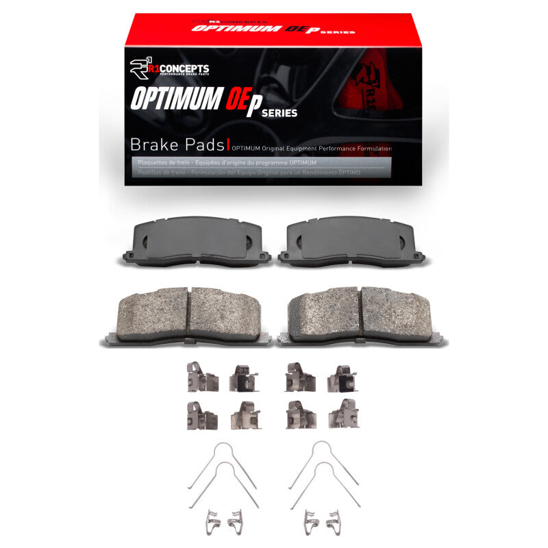 R1 Concepts R1 1991-1997 Toyota Previa Rear R1 Optimum OE Pads & Hardware Kit