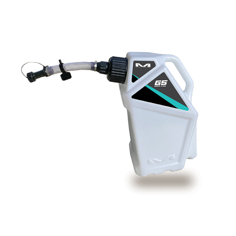 Matrix Concepts M5 0.5 Gallon Utility Can White-Black