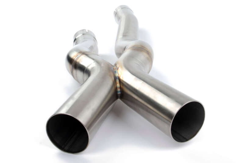 Dinan 20-25 BMW X3 M/X4 M (F97/F98) Resonator Delete Kit - 2.75in - Stainless Steel