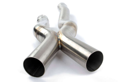 Dinan 20-25 BMW X3 M/X4 M (F97/F98) Resonator Delete Kit - 2.75in - Stainless Steel
