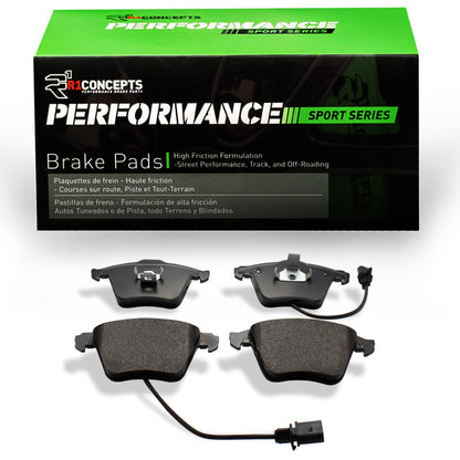R1 Concepts R1 00-11 Audi A6 (USA/Canada) Front Performance Sport Brake Pads
