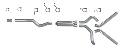 Diamond Eye Performance Diamond Eye KIT 4in Catback DUAL SS: 2006-2007.5 CHEVY/GMC 6.6L 2500/3500