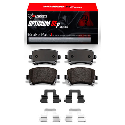 R1 Concepts R1 2000-2018 Audi Q3 (Mexico) Rear R1 Optimum OE Pads & Hardware Kit