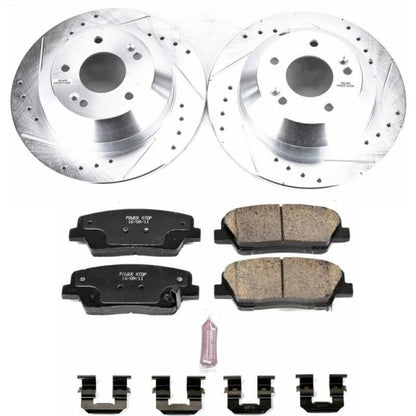 PowerStop Power Stop 15-19 Kia Sorento Rear Z23 Evolution Sport Brake Kit
