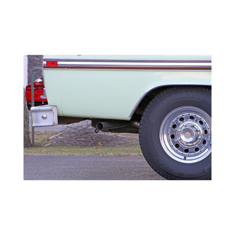 Flowmaster 67-72 Ford F100 American Thunder Cat-Back Exhaust System - (wide Tank)