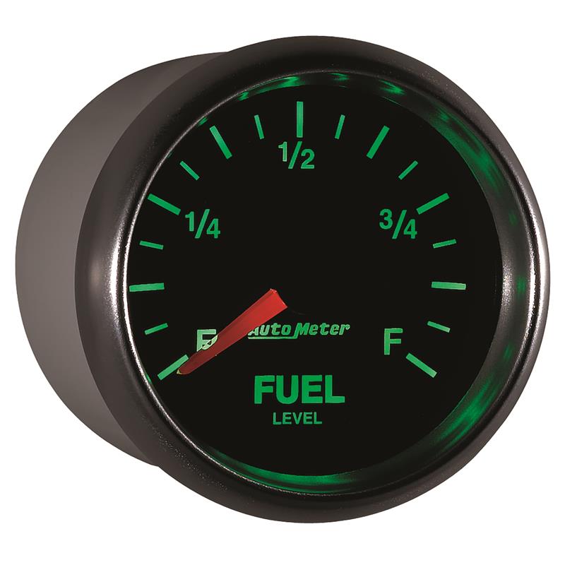 Autometer GS 2 1/16in. 0-280 Ohms Fuel Level Gauge - Stepper Motor
