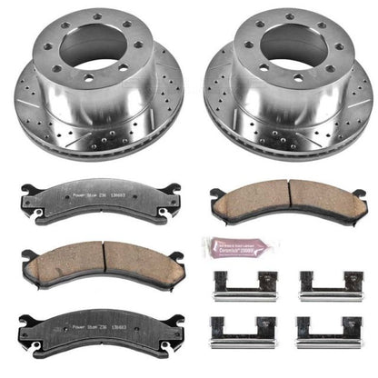 PowerStop Power Stop 01-06 Chevrolet Silverado 3500 Rear Z36 Truck & Tow Brake Kit