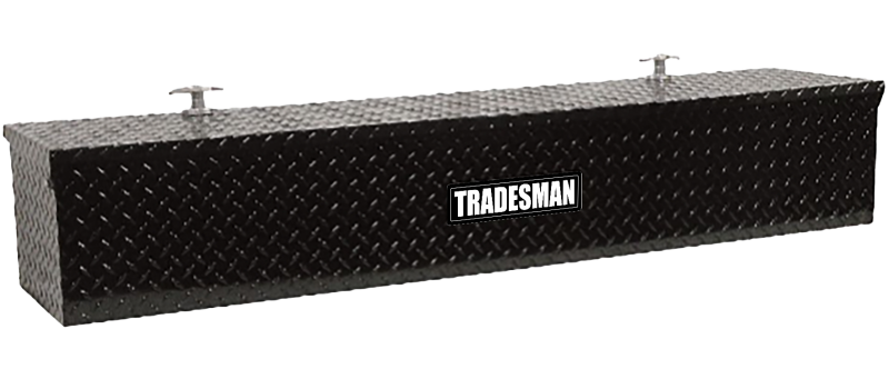 Tradesman Aluminum Flush Mount Truck Tool Box (70in.) - Black