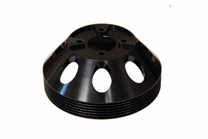 Torque Solution Lightweight WP/Crank/Alt Pulley Combo (Black): Hyundai Genesis Coupe 3.8 2010+