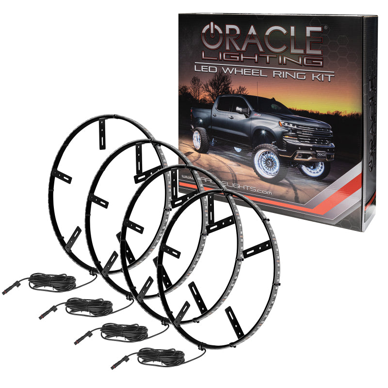 ORACLE Lighting Oracle LED Illuminated Wheel Rings - ColorSHIFT No Remote - ColorSHIFT No Remote