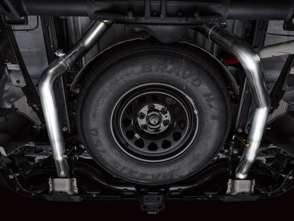 AWE Tuning 4th Gen GM 1500 6.2L Cat-Back Split Rear Exit (w/ Bumper Cutouts) - OE Tips