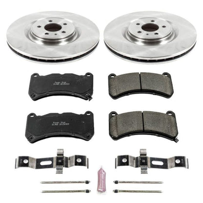PowerStop Power Stop 13-14 Ford Mustang Front Autospecialty Brake Kit