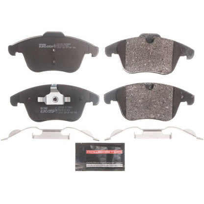 PowerStop Power Stop 08-16 Volvo XC70 Euro-Stop ECE-R90 Front Brake Pads