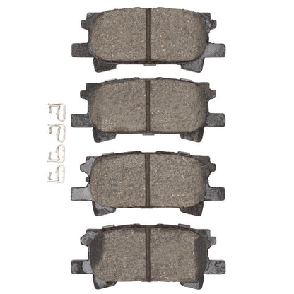 DFC 04-09 Toyota Highlander Hybrid Rear 4000 Hybridynamic Brake Pads
