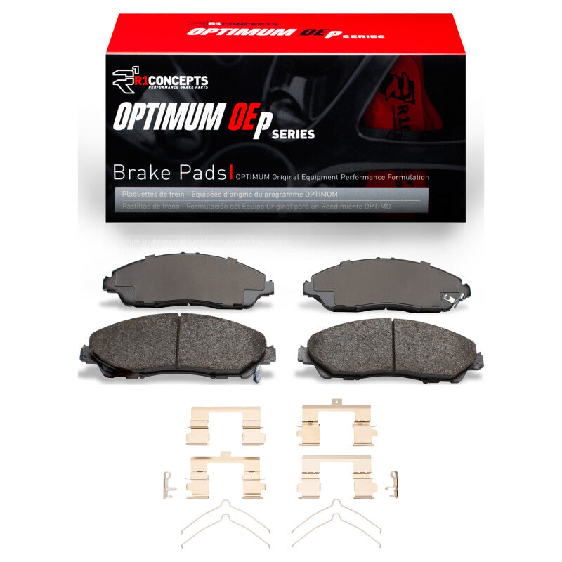 R1 Concepts R1 2007-2025 Acura MDX Front R1 Optimum OE Pads & Hardware Kit