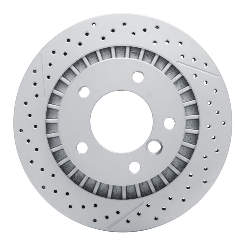 DFC 13-18 Mercedes-Benz G65 AMG Rear Drilled GeoSPEC Coated Rotor and Slotted