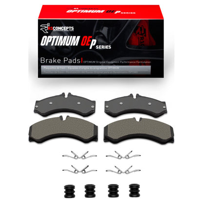 R1 Concepts R1 02-06 Dodge Sprinter 3500 Front/Rear Optimum OE Pads & Hardware Kit