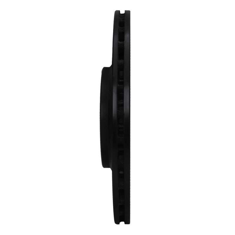 R1 Concepts R1 07-11 Audi S6 Rear Left Drilled & Slotted Black Brake Rotor