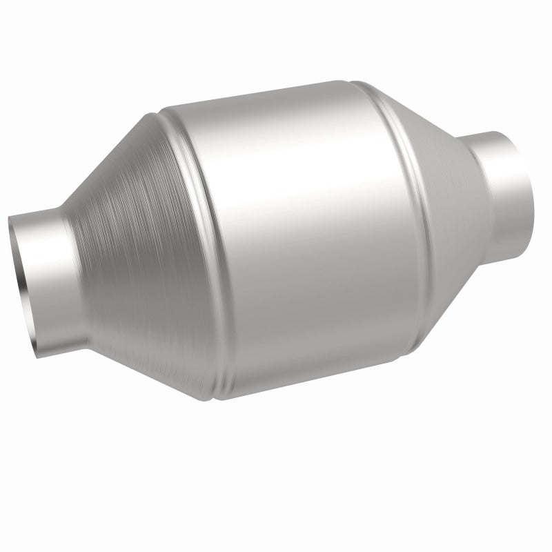 MagnaFlow Conv Univ 2.25in Inlet/Outlet Center/Center Round 3in Body L x 5in W x 8.75in Overall L