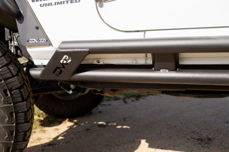 DV8 Offroad 2007-2018 Jeep Wrangler JK 4-Door Rock Sliders