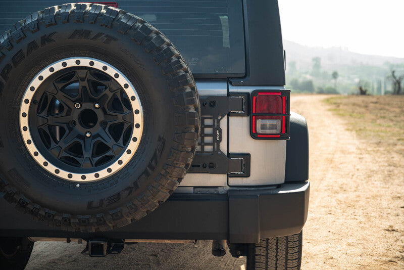 DV8 Offroad 2007-2018 Jeep Wrangler JK Tailgate Reinforcement Molle Panel