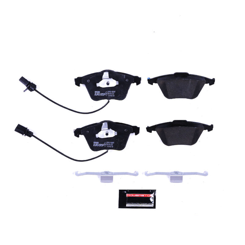 PowerStop Power Stop 04-09 Audi S4 Euro-Stop ECE-R90 Front Brake Pads