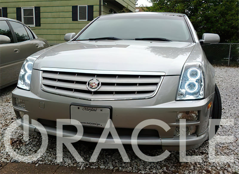 ORACLE Lighting Oracle 05-12 Cadillac STS LED Headlight Halo Kit - UV/Purple