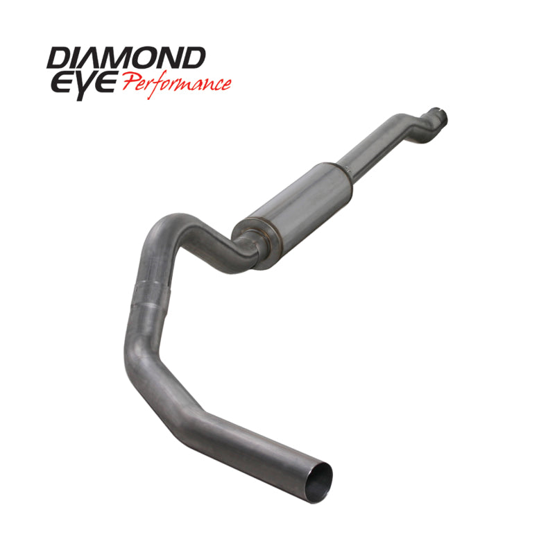 Diamond Eye Performance Diamond Eye KIT 4in Catback Single SS: 03-07 FORD 6.0L F250/F350